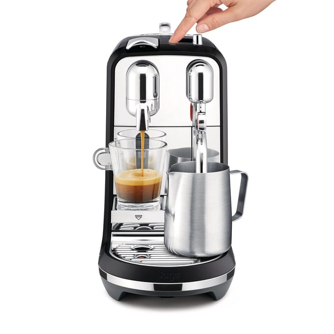 Sage the Creatista Plus Black Truffle SNE800BTR Nespresso Koffiecupmachine
