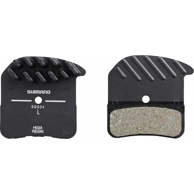 Schijfremblokset Shimano H03A Resin met koelvinnen