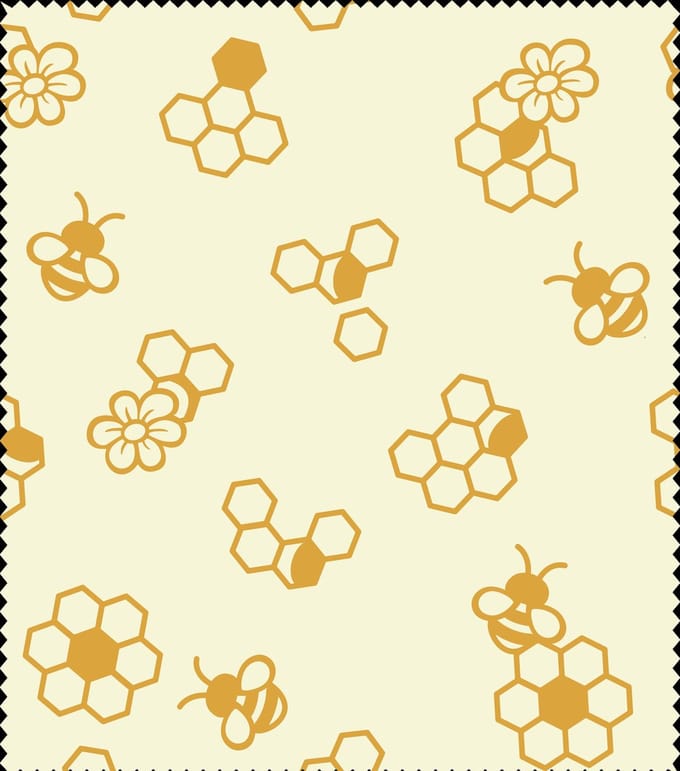 Bee's Wax - Bee's Wax Honeycomb Cloth 25 x 28 cm