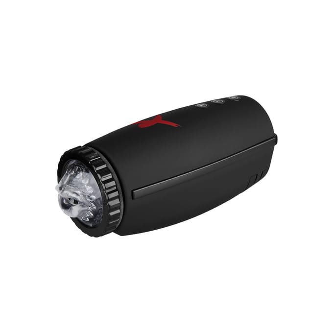 Pipedream PDX Elite Vibrerende Moto-Bator Masturbator - Transparant