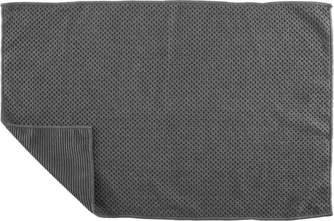 Keukenhanddoek RICE - SET/2 - microvezel - 40x60 cm, donkergrijs