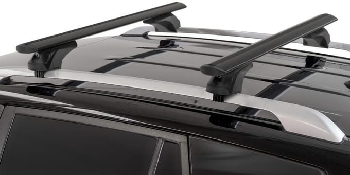 Dakdragers geschikt voor Cadillac SRX II 2010-2016 Menabo Sonic zwart
