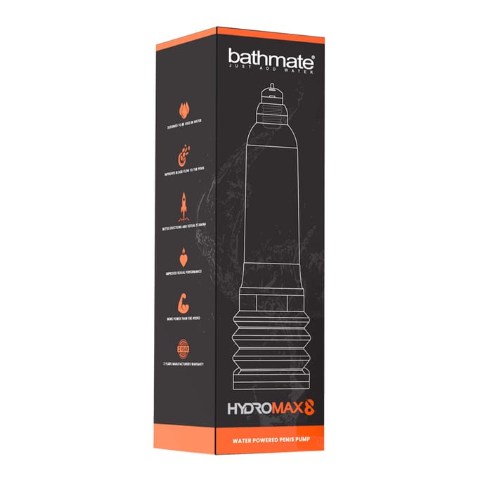 Bathmate - Hydromax 8 - Penispomp - Transparant
