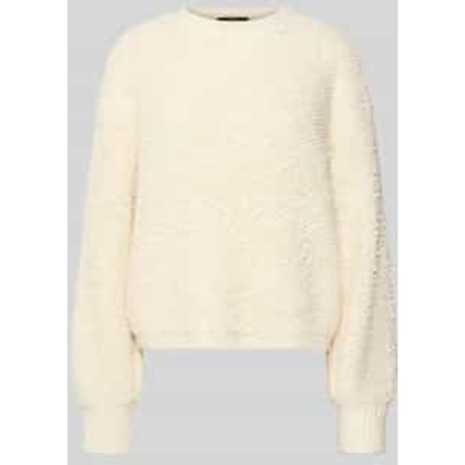 Relaxed fit Pullover in bouclé-look met wol Model 'Telena'