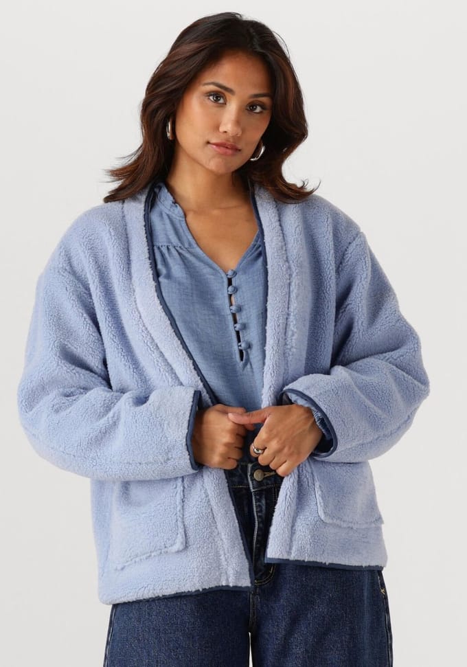 Ydence Jacket Sally Jassen Dames - Winterjas - Lichtblauw - Maat S