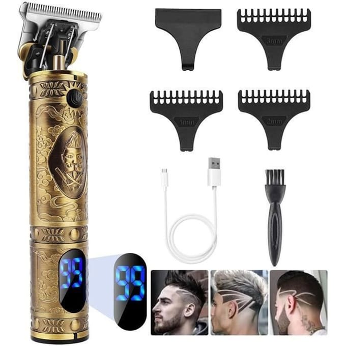Haartrimmer Heren AUDBURN - Multifunctioneel voor baard, haar, snor - Oplaadbaar via USB