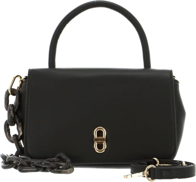 SEIDENFELT MANUFAKTUR Handtas Schoudertas Herrvik Handbag Anthracite / Gold Donkergrijs