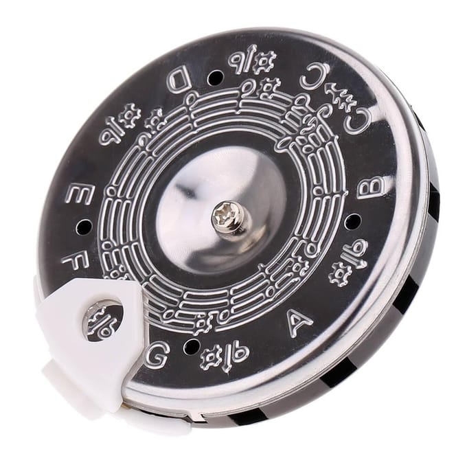 Alice A003AP PC-C stemfluit 13 chromatische tuner CC-nootkiezer gray
