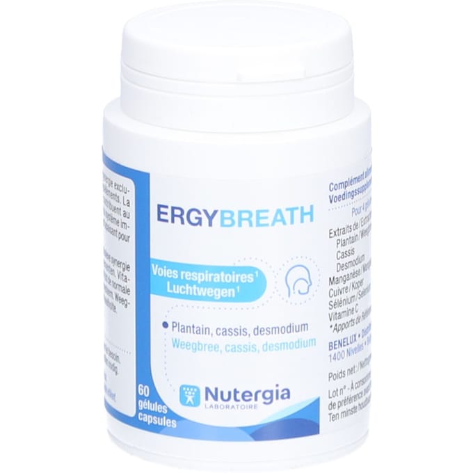 Nutergia ERGYAlleR' Seizoenscomfort 60 Capsules