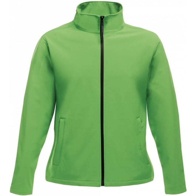 Regatta - Dames Ablaze Printable Softshell Jas (Groen/Zwart)