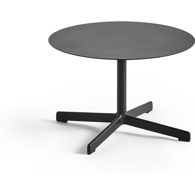 HAY Neu Tafel Low rond - antraciet - Ø 60 cm