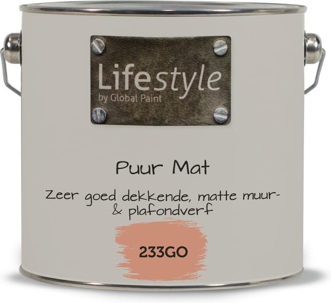 Lifestyle Puur Mat - Muurverf - 233GO - 2.5 liter