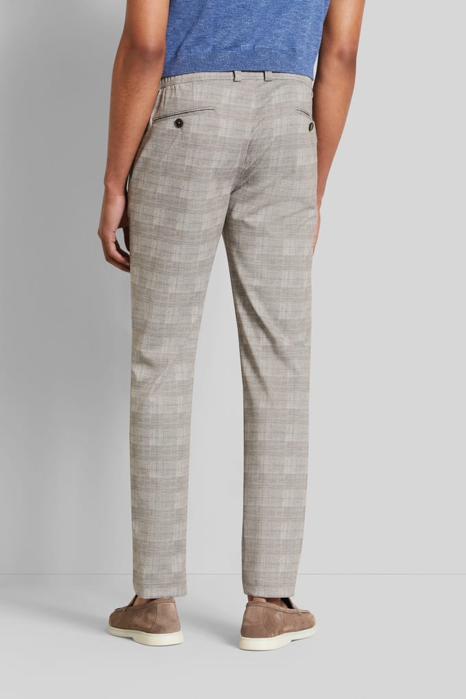 Bugatti Herren Casual broek met Flexcity afwerking