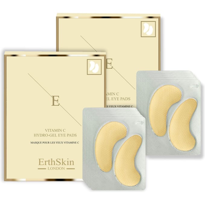 ErthSkin London 2x Vitamine C Hydrogel-oogpads