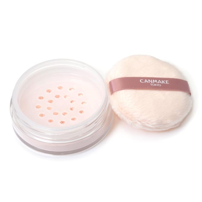 Canmake - Silky Loose Moist Powder SPF 23 PA++ P01 Luster Pink