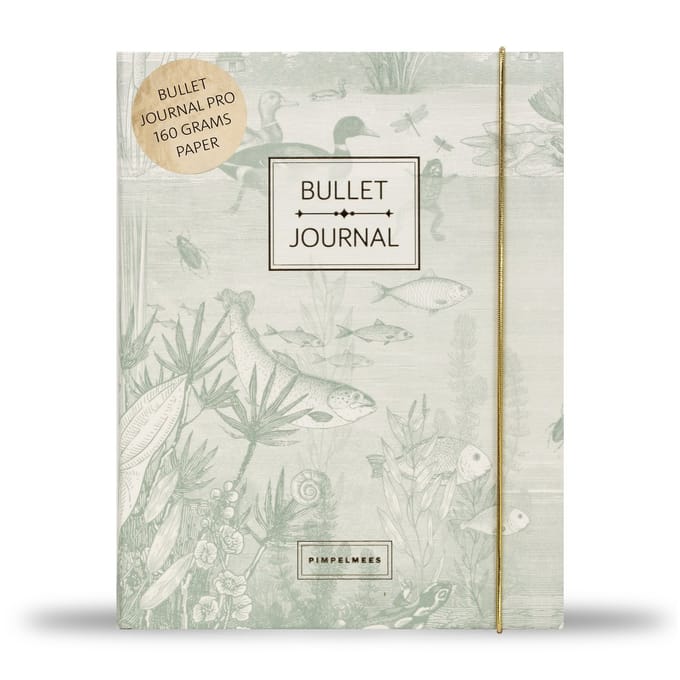 Pimpelmees bullet journal PRO - vintage green