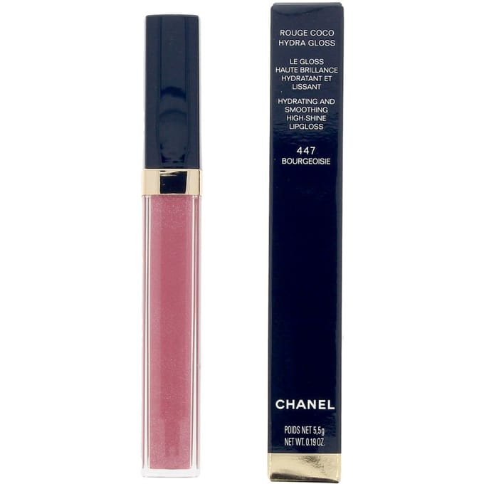 Chanel Hydraterende Glansgel Chanel - Rouge Coco Hydra Gloss Hydraterende En Gladstrijkende Hoogglans Gloss 447 BOURGEOISIE