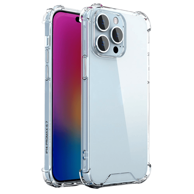 CaseBody Apple iPhone 14 Pro Max Shockproof Hoesje Transparant