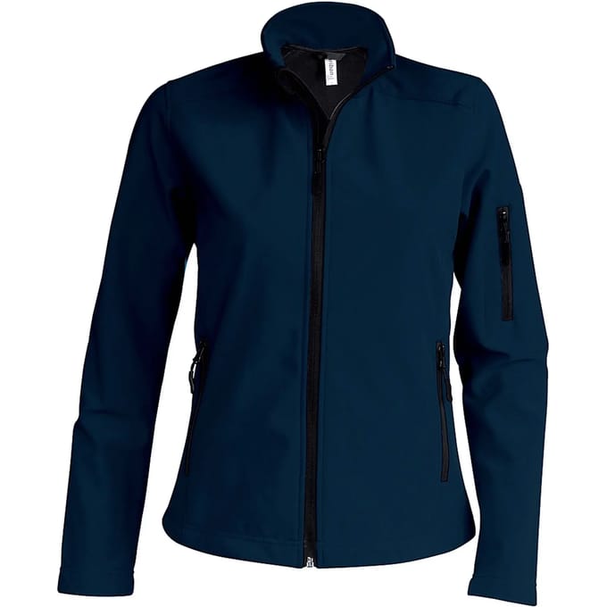 Kariban Dames softshell jas K400 - Navy - 4XL