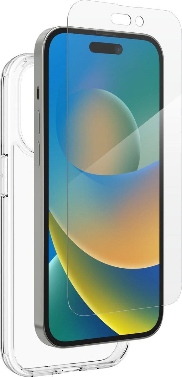 iFrogz Defence Glass geschikt voor Apple iPhone 14 Pro screenprotector