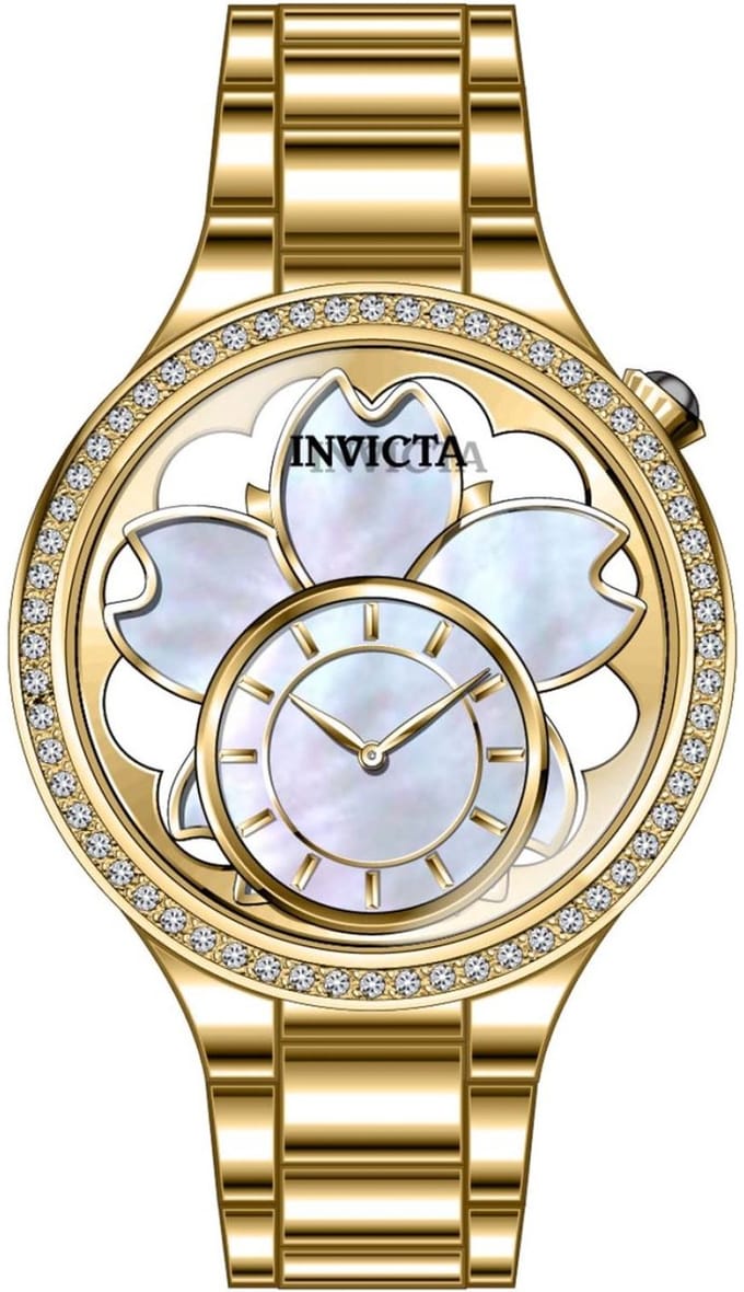 Invicta Wildflower 46754 Dameshorloge - Quartz Uurwerk - 35 mm