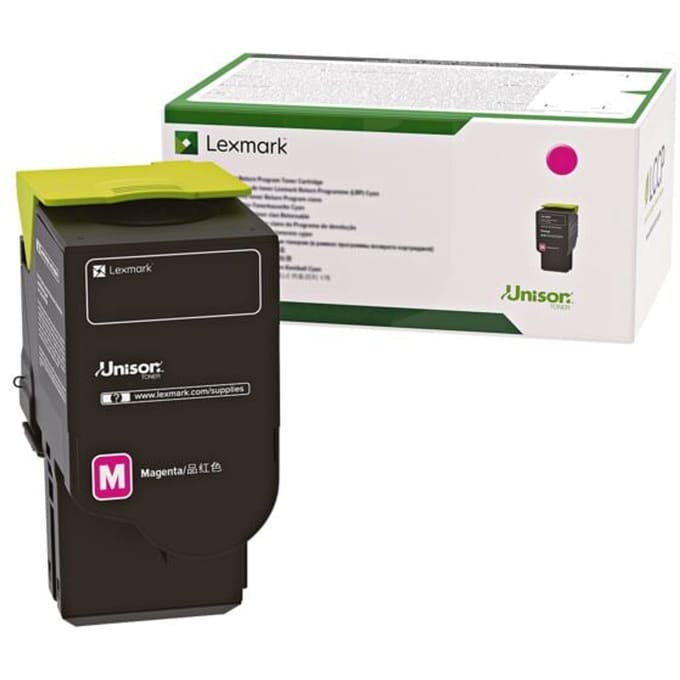 Lexmark C2320M0 / Magenta Return Program Toner: C2320M0 / Magenta Retourprogramma Toner
