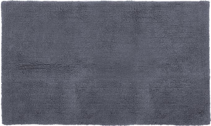 Tiseco Home Studio - Badmat RIVA - - 100% katoen - antislip - Rechthoek - 60x100 cm - Bluestone