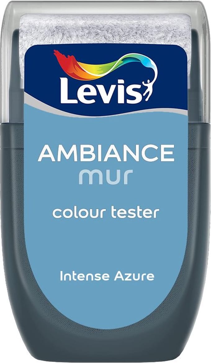 Levis - Muurverf Kleurtester Mat Mix - Intense Azure - 30 ML