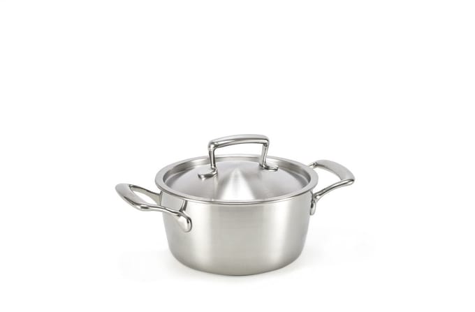 Habonne Queen Triply Pannenset - 6 delig - RVS
