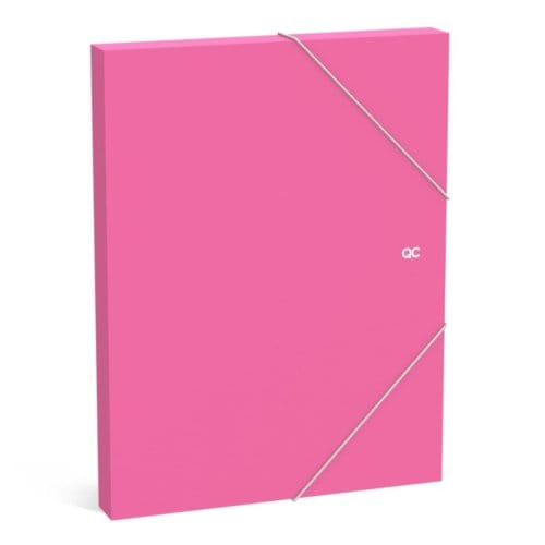 Qc colour limited edition - documentenmap, neon roze