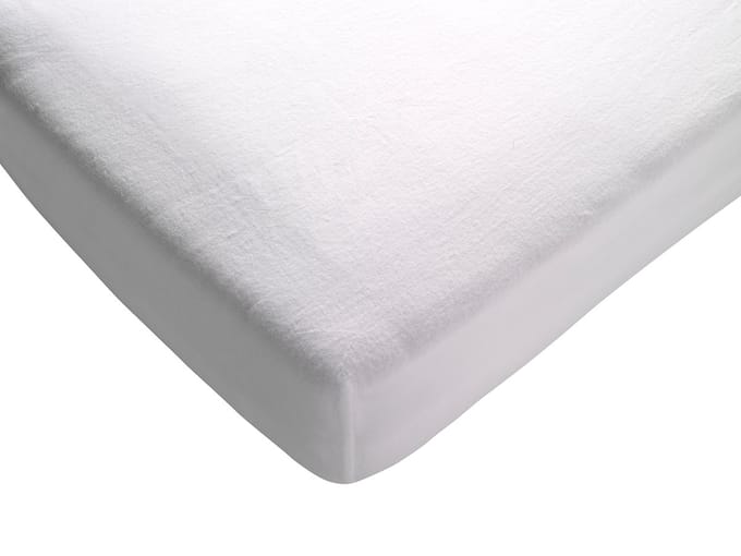 Polydaun - molton hoeslaken - topmatras - topper matras - 180x220 cm - wit
