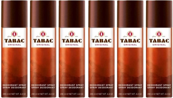 Tabac Original Deo Spray - 6 x 200 ml - Voordeelverpakking