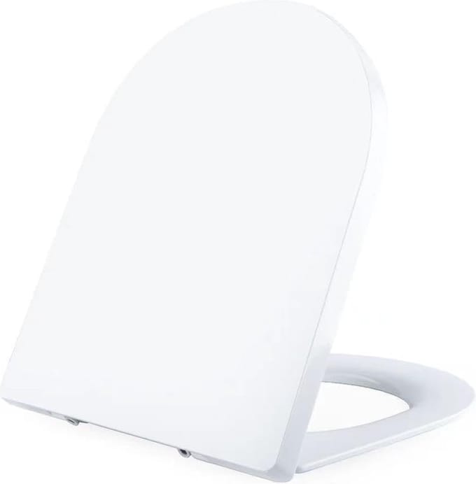 Coree WC Bril - Toiletbril - Softclose - Antibacterieel - Thermoplast - Wit - TS11
