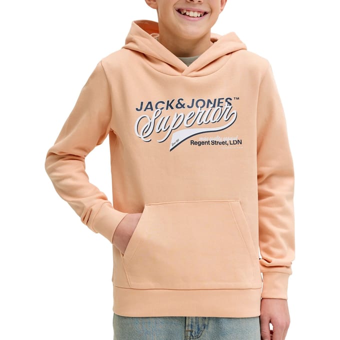 Jack & Jones Logo Hoodie Junior - Maat 152