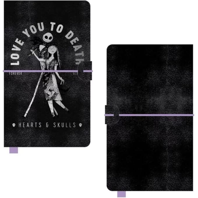 The Nightmare Before Christmas Premium Notitieboek A5 Sally & Jack