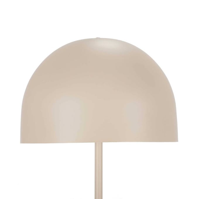 Vloerlamp Forlight Fres, beige, staal, hoogte 160 cm