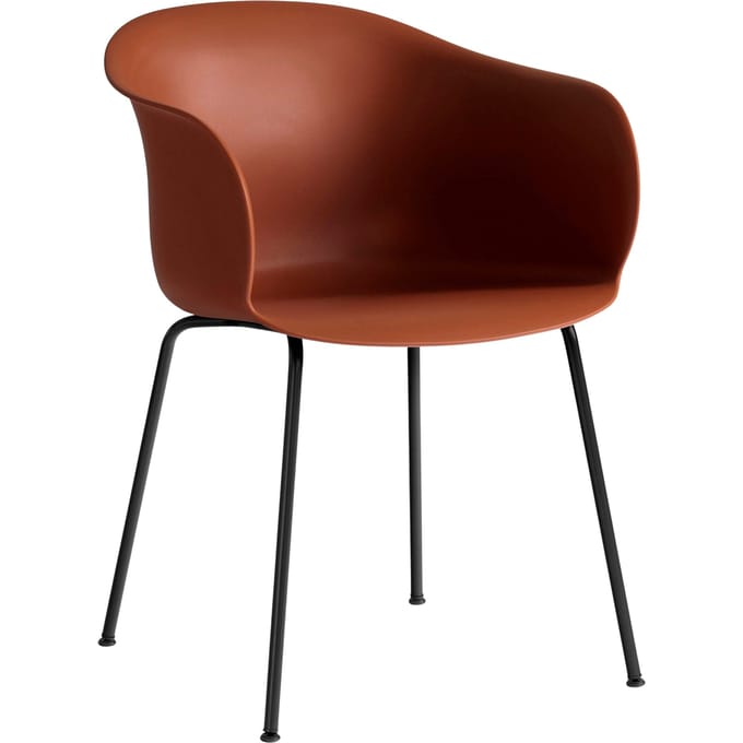 &Tradition - Elefy JH28 Stoel - black - bruin