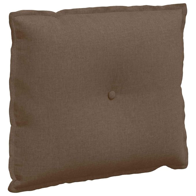 vidaXL - Rugkussen - Bruin - 200 - x - 19 - x - 50 - cm - Stof