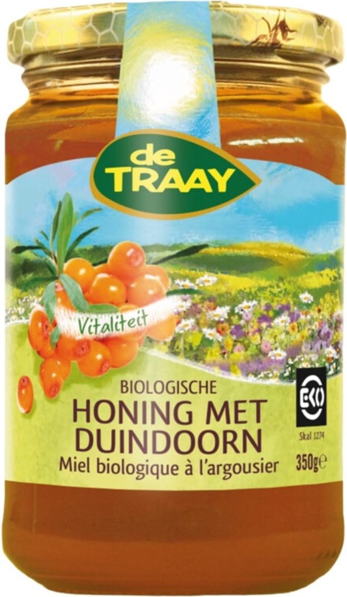 Traay Honing met duindoorn eko bio 350 Gram