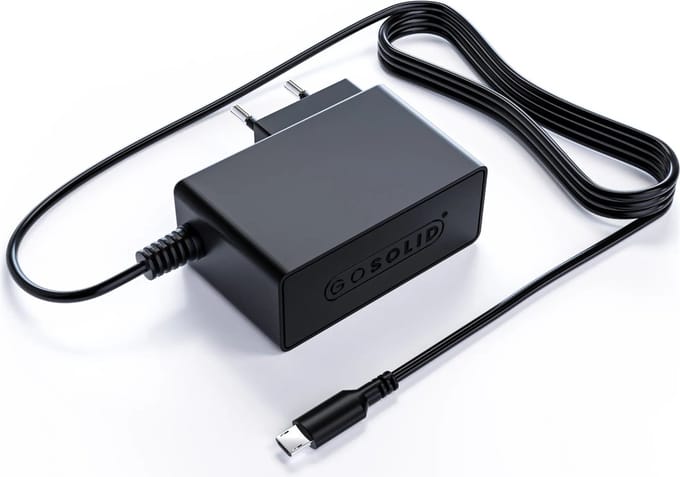GO SOLID! ® Oplader geschikt voor Denver BTL63 Bluetooth Speaker