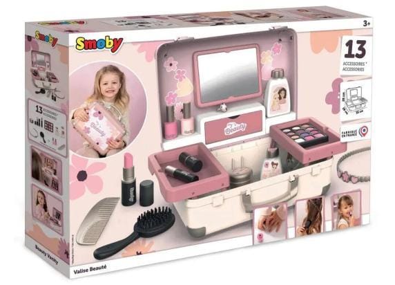 Smoby - Role playing game - make-upkoffer - fantasieaccessoires - extra opbergruimte
