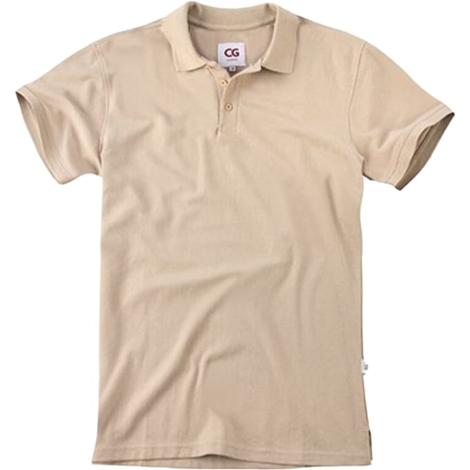 CG Workwear Heren Iseo Poloshirt (Natuurlijk)