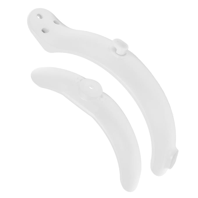 Elektrische Scooter Voor- en Achterspatbord Spatbordset met Gereedschap voor Xiaomi M365 AccessoiresWit white