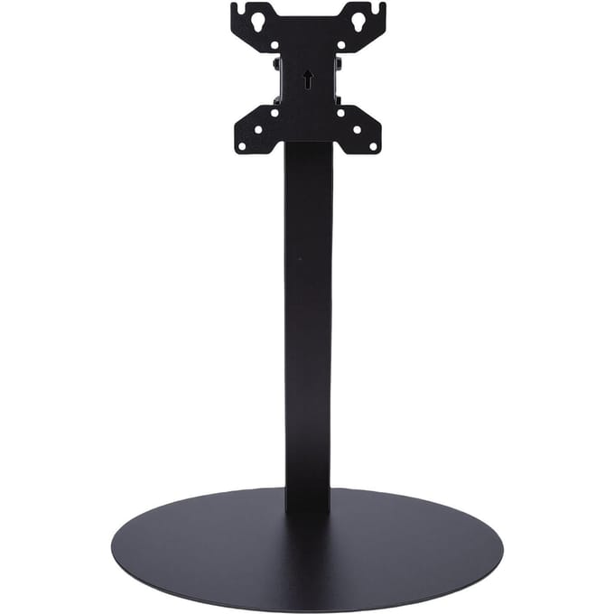 Vrijstaande Bureau Standaard voor Enkele Computer Monitor met Verstelbare Kanteling en Rotatie voor Schermen van 14 tot 34 Inch white