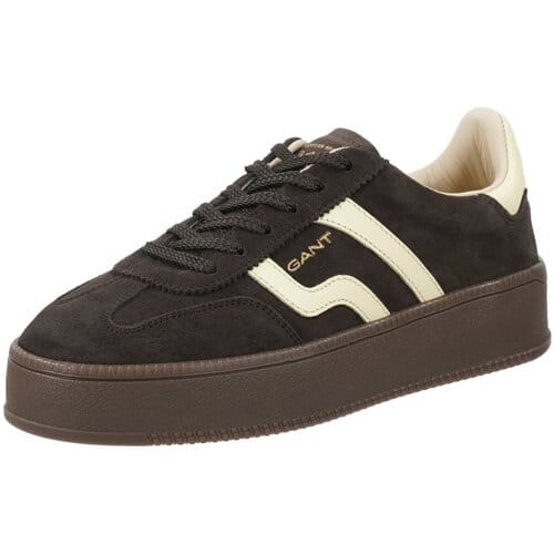 Sneakers van echt rundleer model 'Cuzmani'