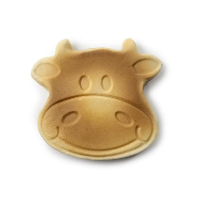 Minipan - Staal - 15 x 16,5 cm - Anti-aanbaklaag - Koeienmotief - Alle warmtebronnen inclusief inductie