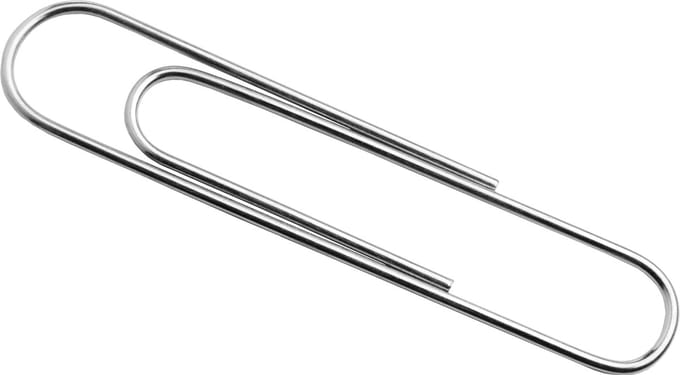 LPC  Paperclips - 77 mm - 500 stuks -glad