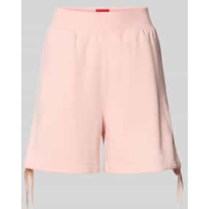 regular fit sweatshorts met katoen
