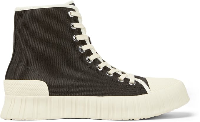 HighTop Crepe Sole Sneaker - Grey