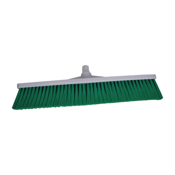 SYR harde hygiënische bezem groen